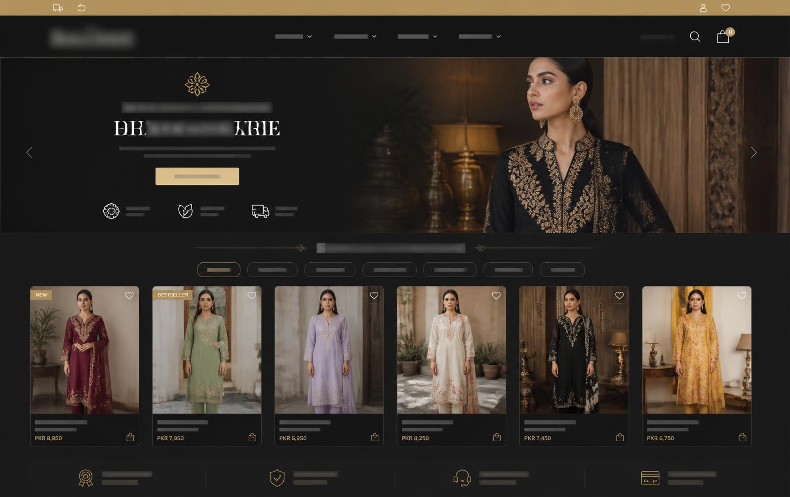 Zariya — E-commerce / Web Development